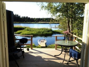 Ferienhaus in Drag mit Möblierter Terrasse, Rockneby